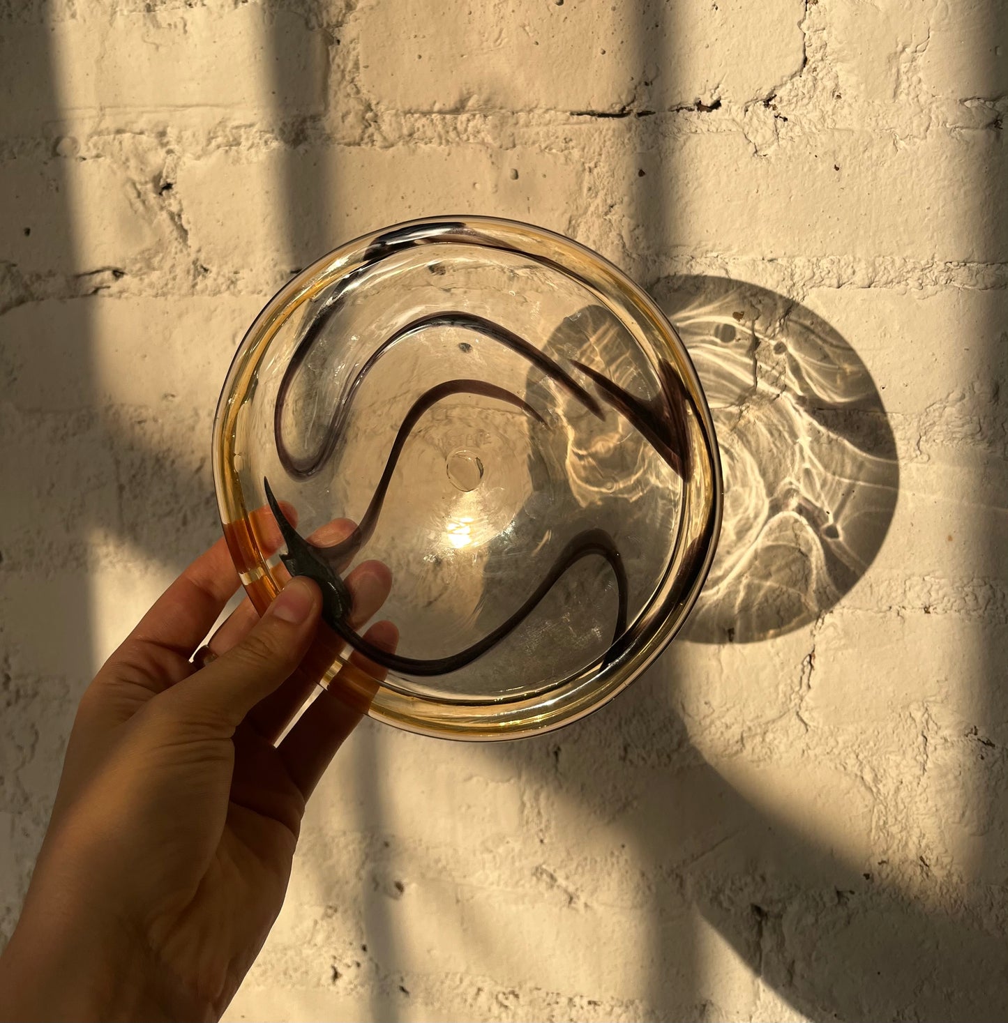 Sample sale dessert plate in Fumé