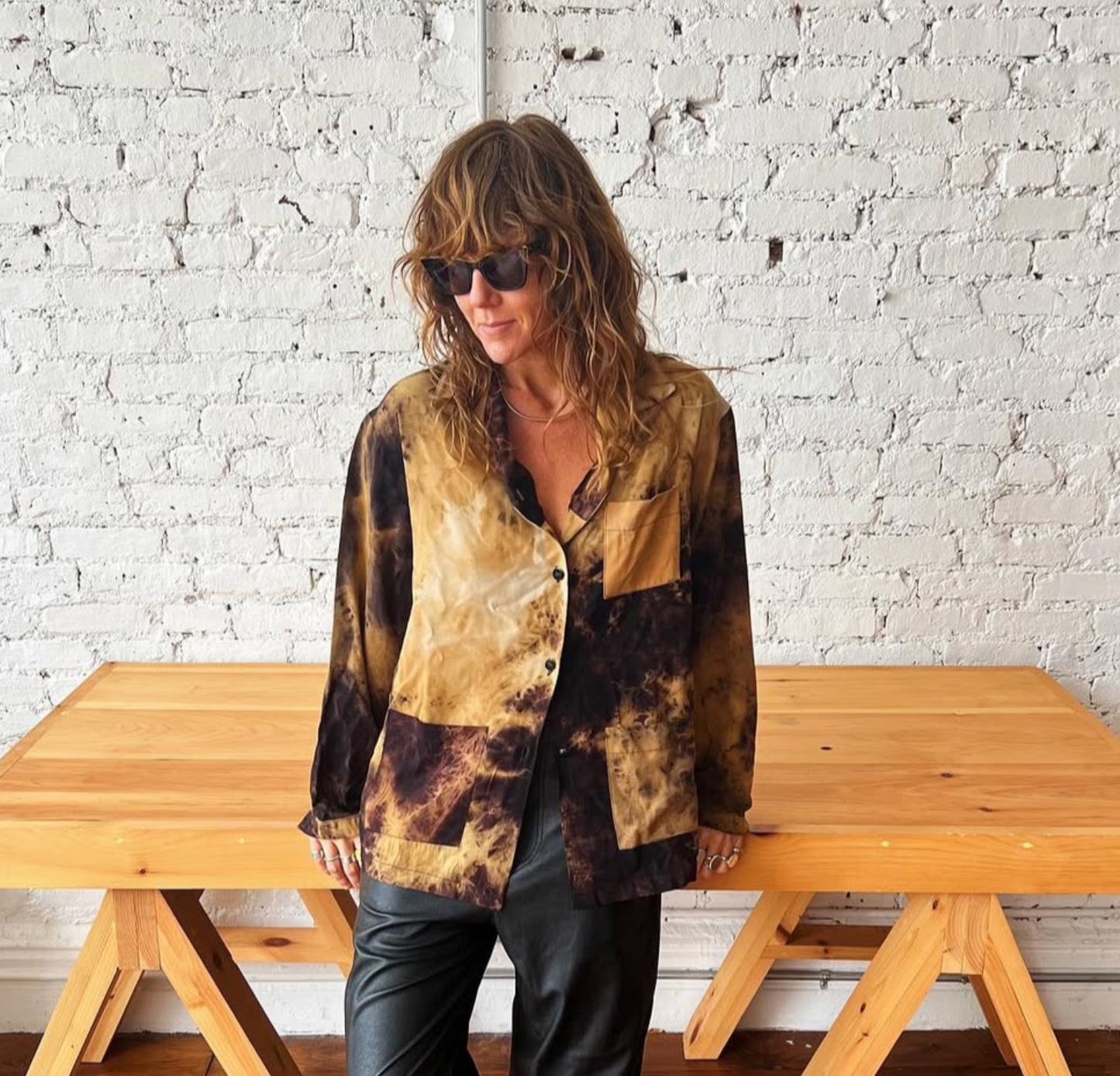 Leisure Top in Fumé