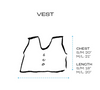 Sample Sale Vest in Nosara