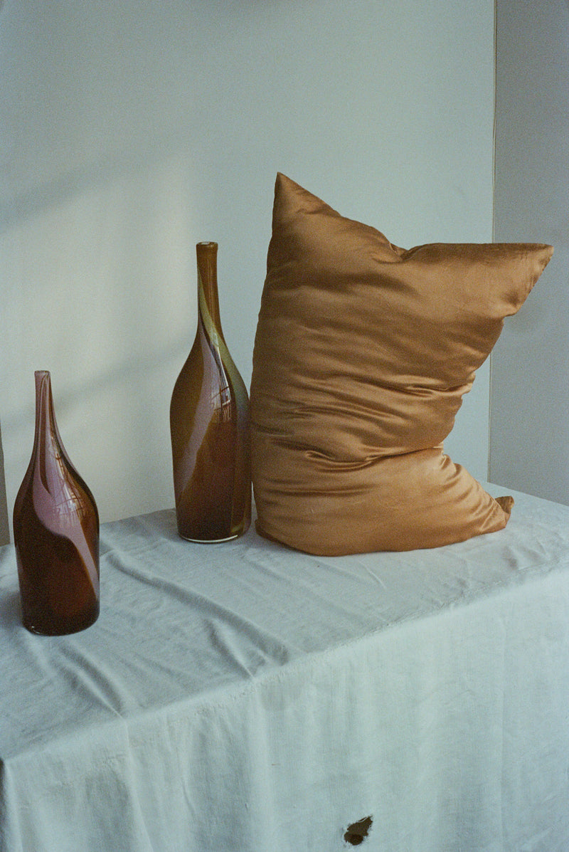 Silk Pillowcase in Sandstone