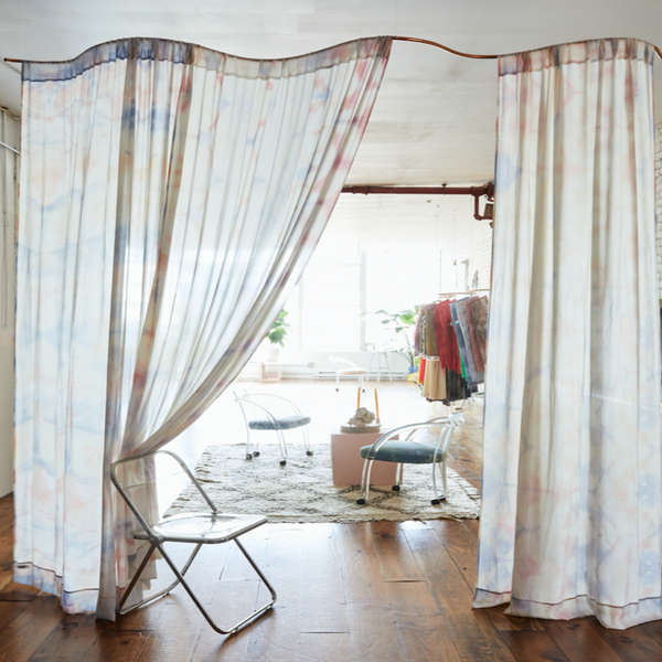 custom silk curtains
