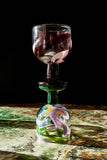 Wine Glass in Iris