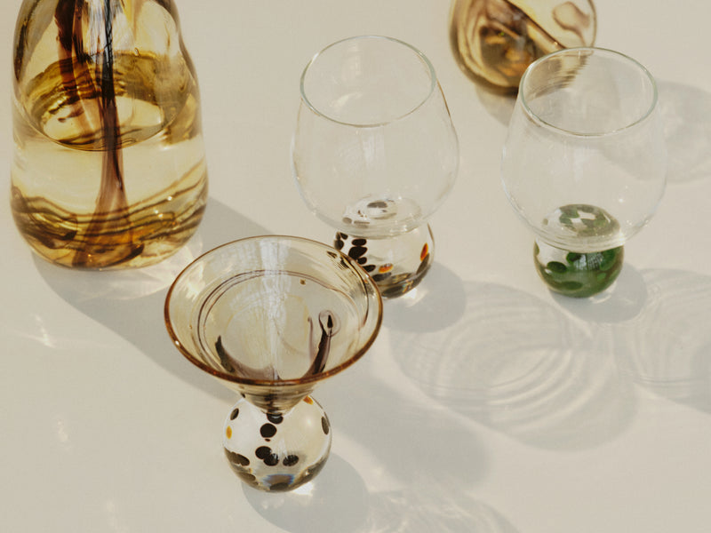 Martini Glass in Fumé