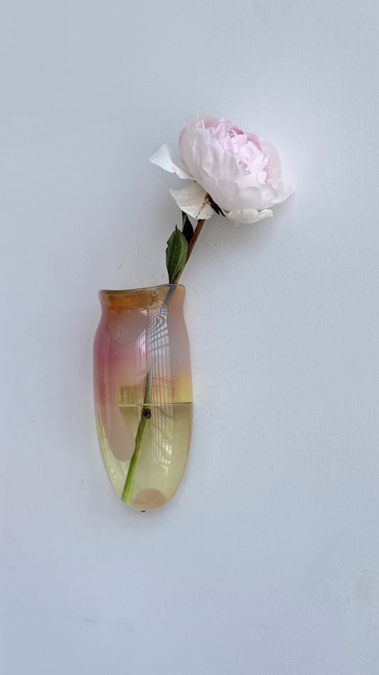 lucid visions- celeste wall vase