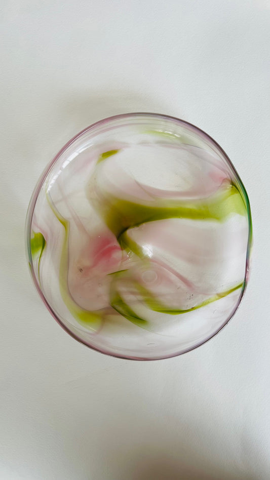 sample sale bucatini bowl in watermelon