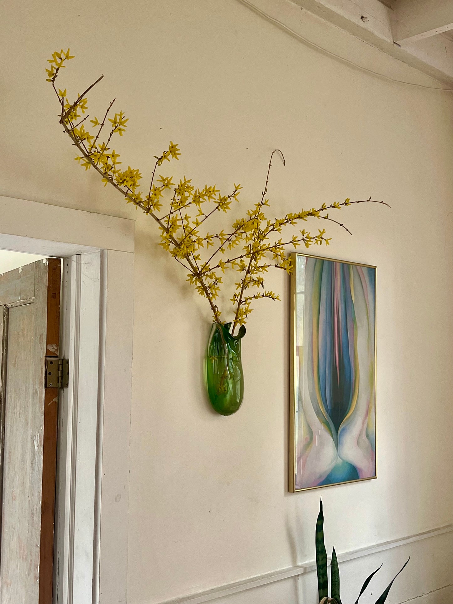 Wall Vase in Forest