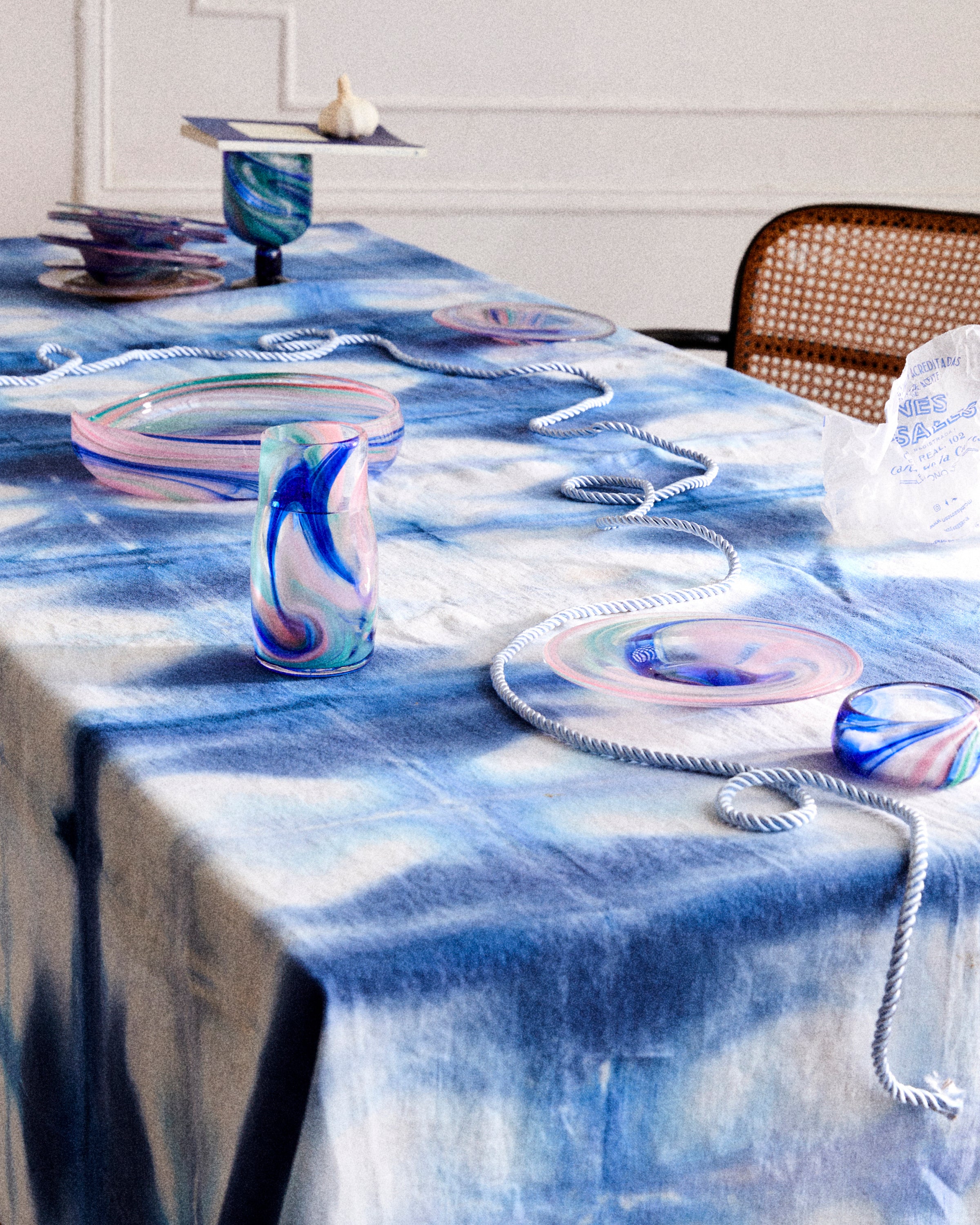 Table Cloth in Bluet