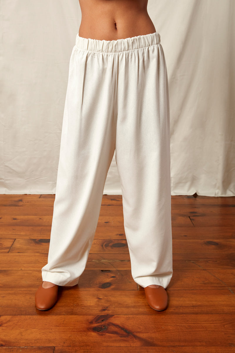 Leisure Pant in Butter