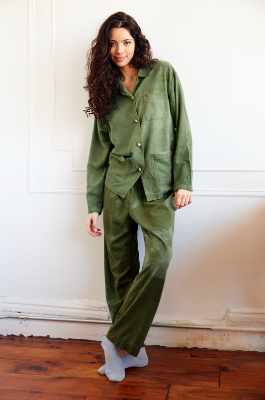 Sample sale leisure pant forest