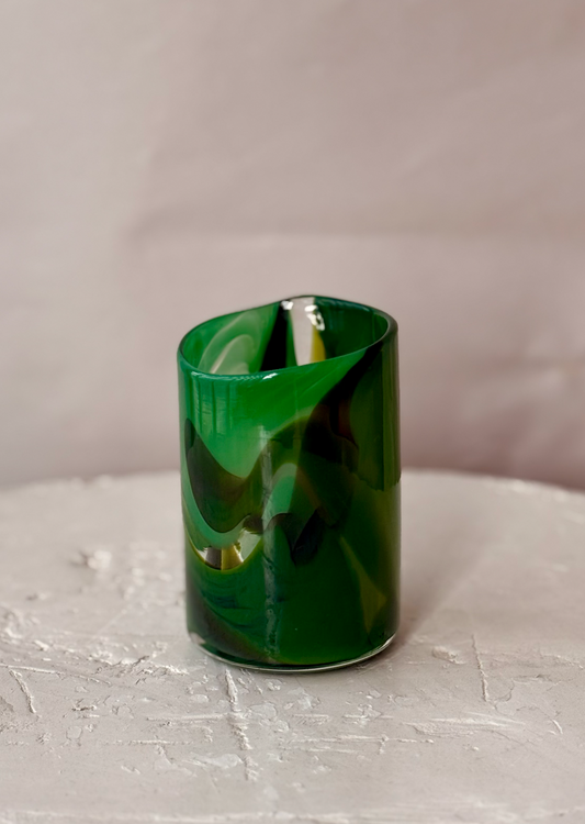 sample sale glass in moss