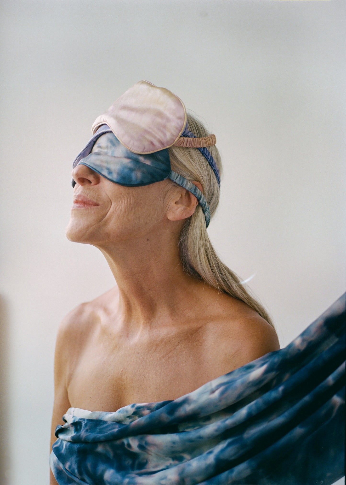 Silk Sleep Mask in Midnight