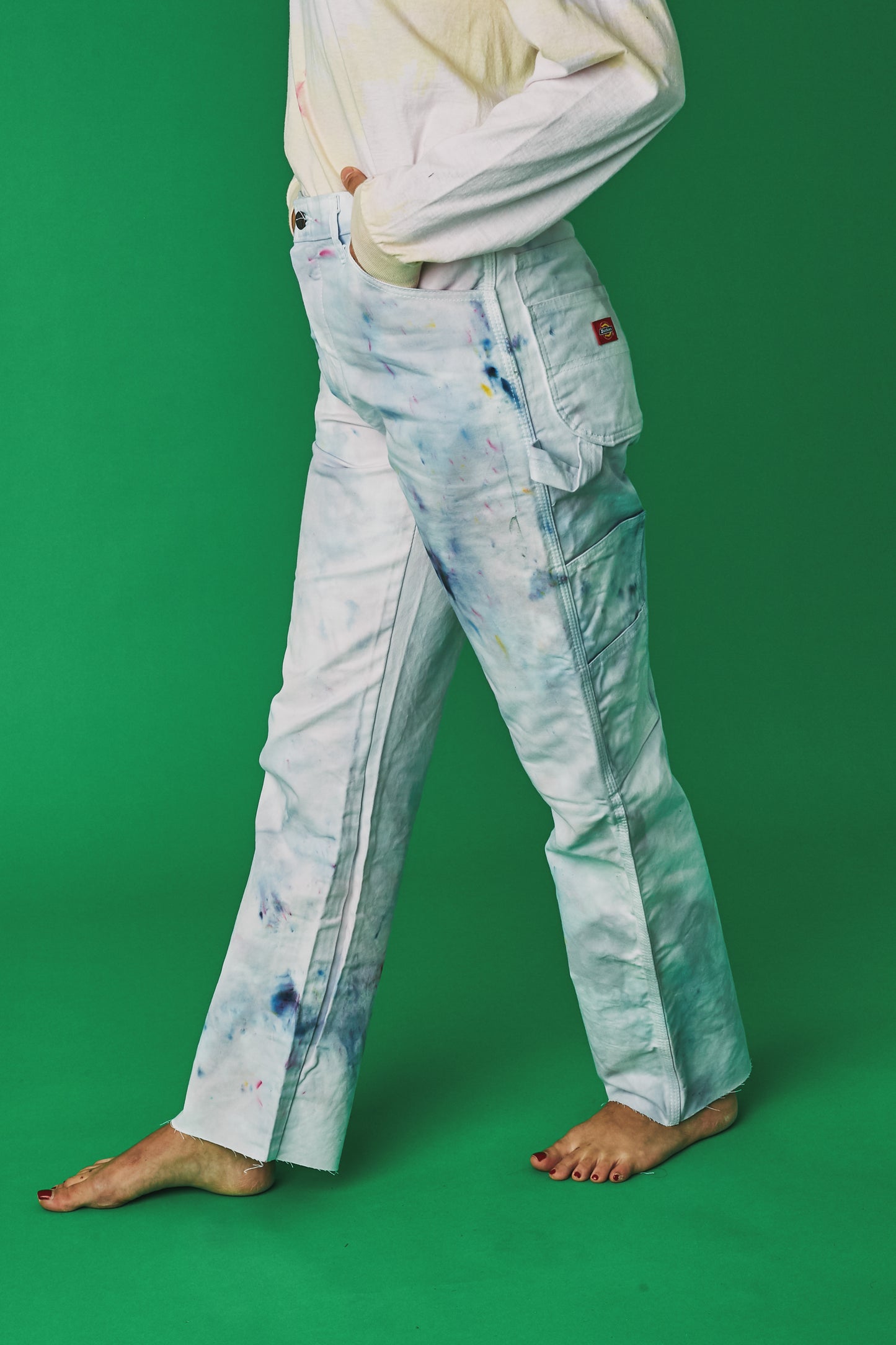 Sample sale dyed dickies in Kokomo