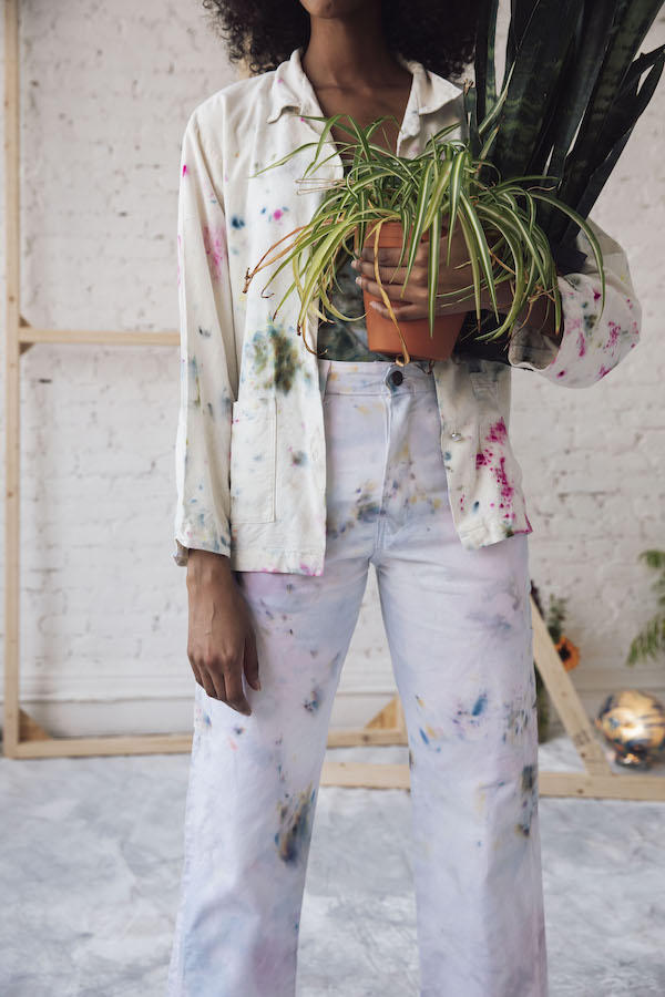 Sample sale dyed dickies in Kokomo