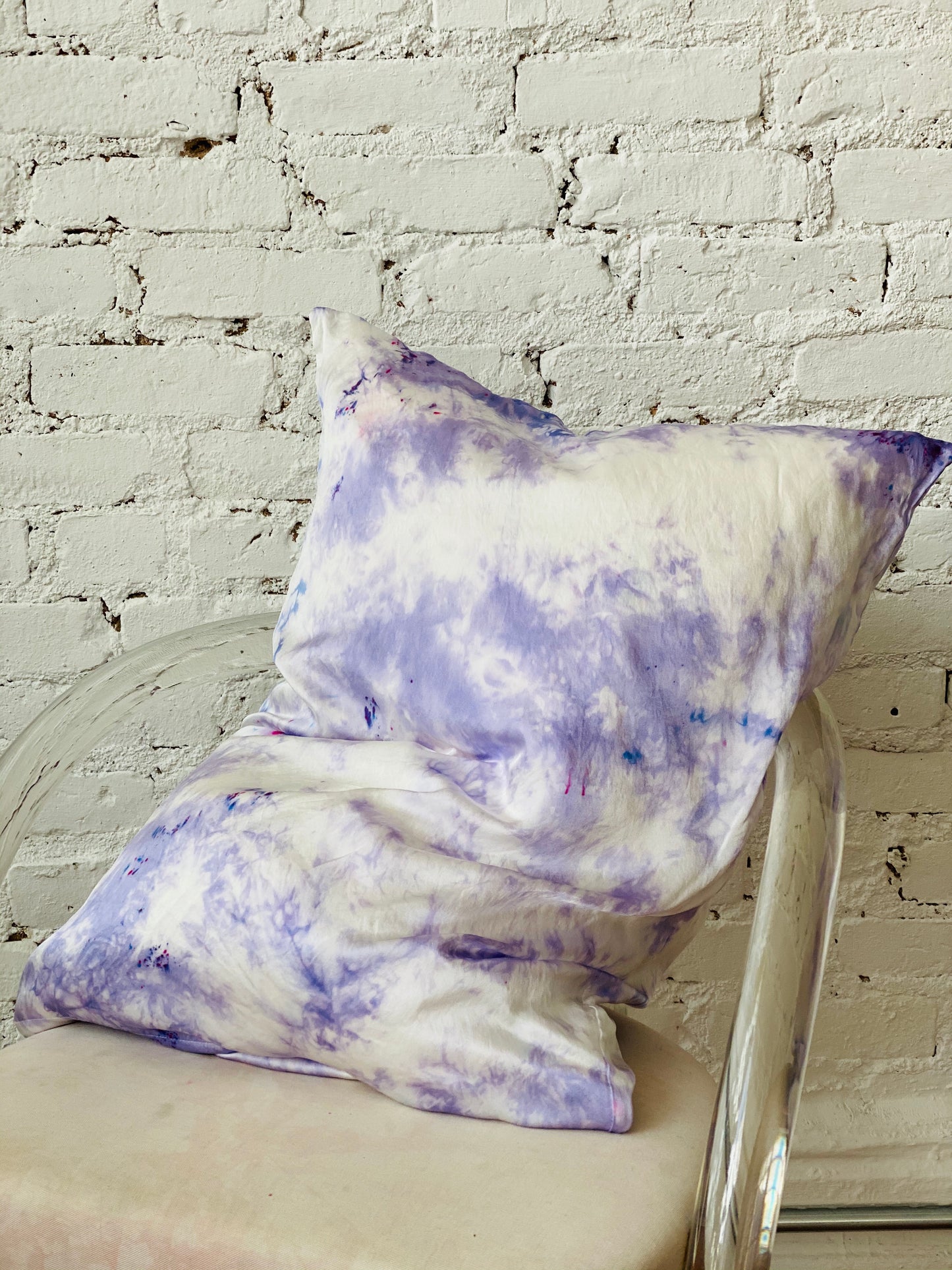 Silk Pillowcase in Purple Rain