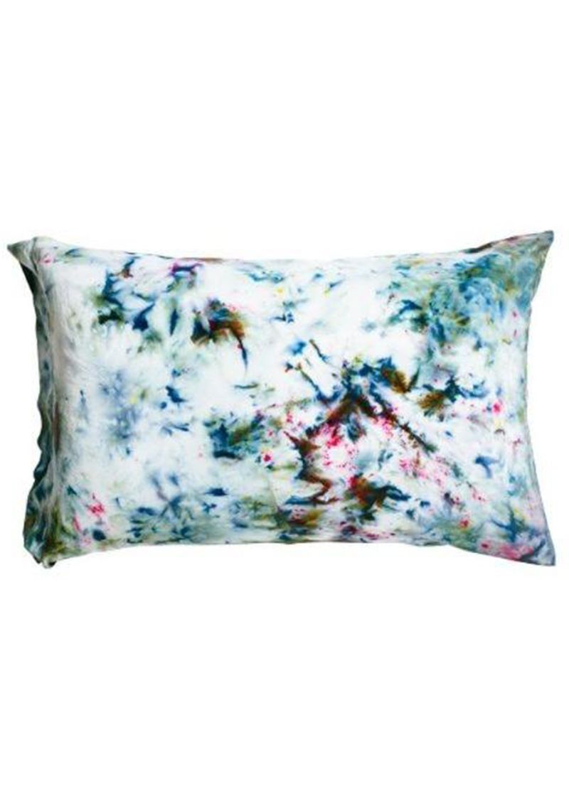 Silk Pillowcase in Garden Party