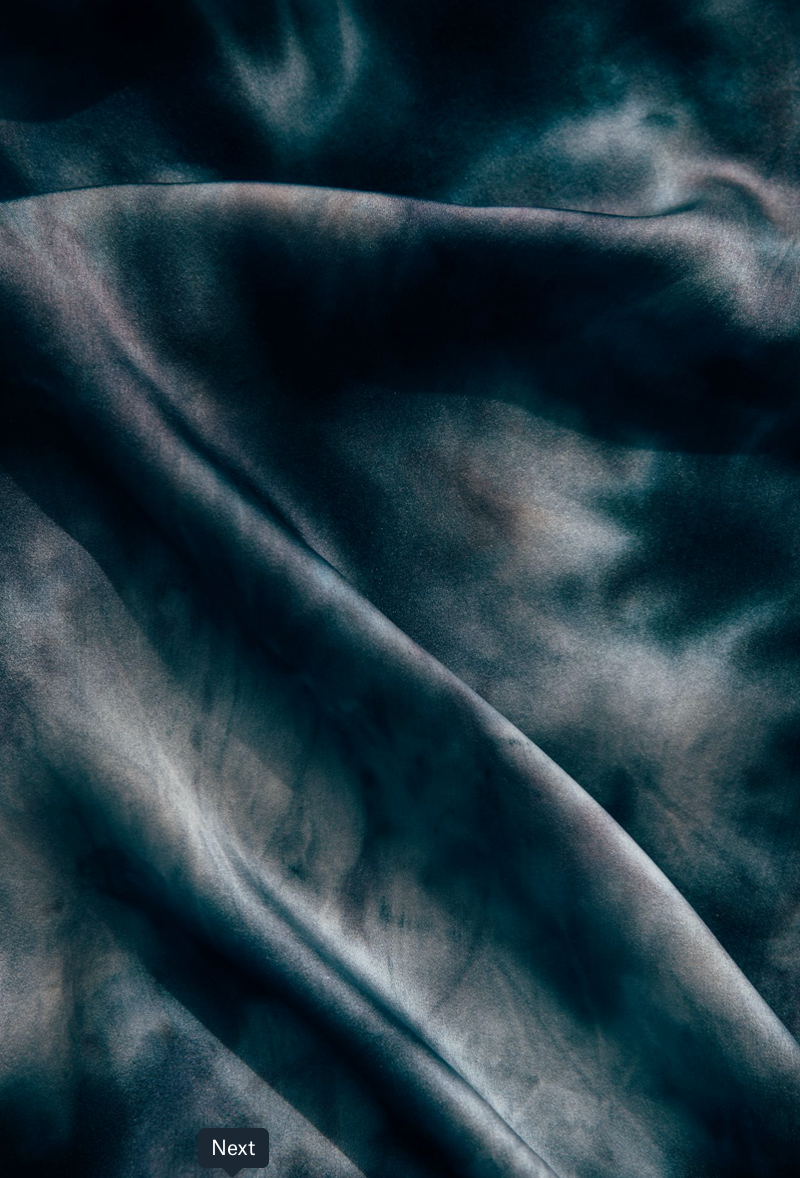 Silk Pillowcase in Midnight