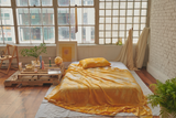 Silk Pillowcase in Marigold