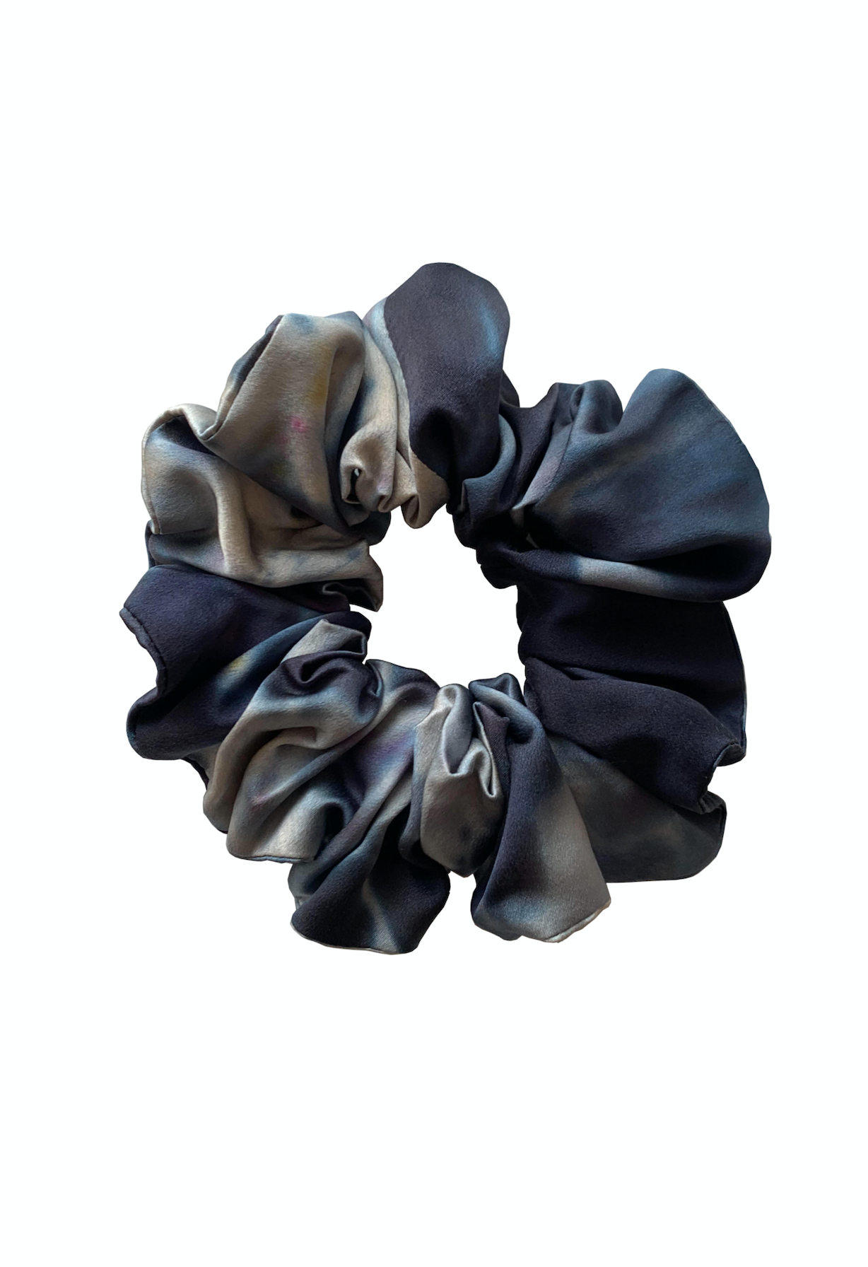 Extra Large Silk Scrunchie in Midnight