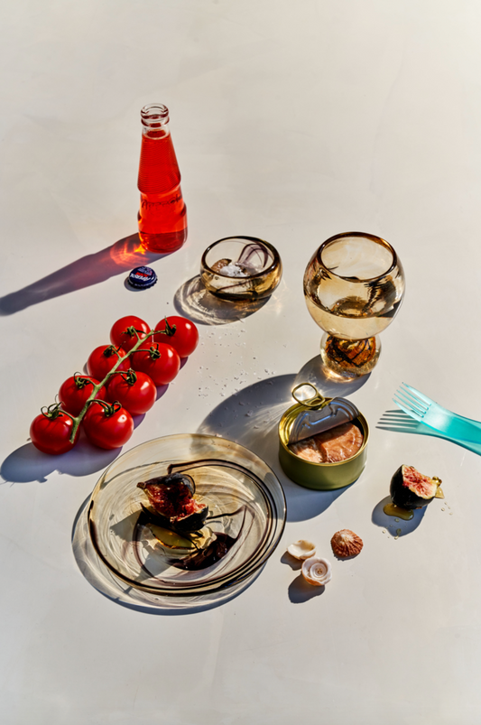 Dessert Plate in Fumé