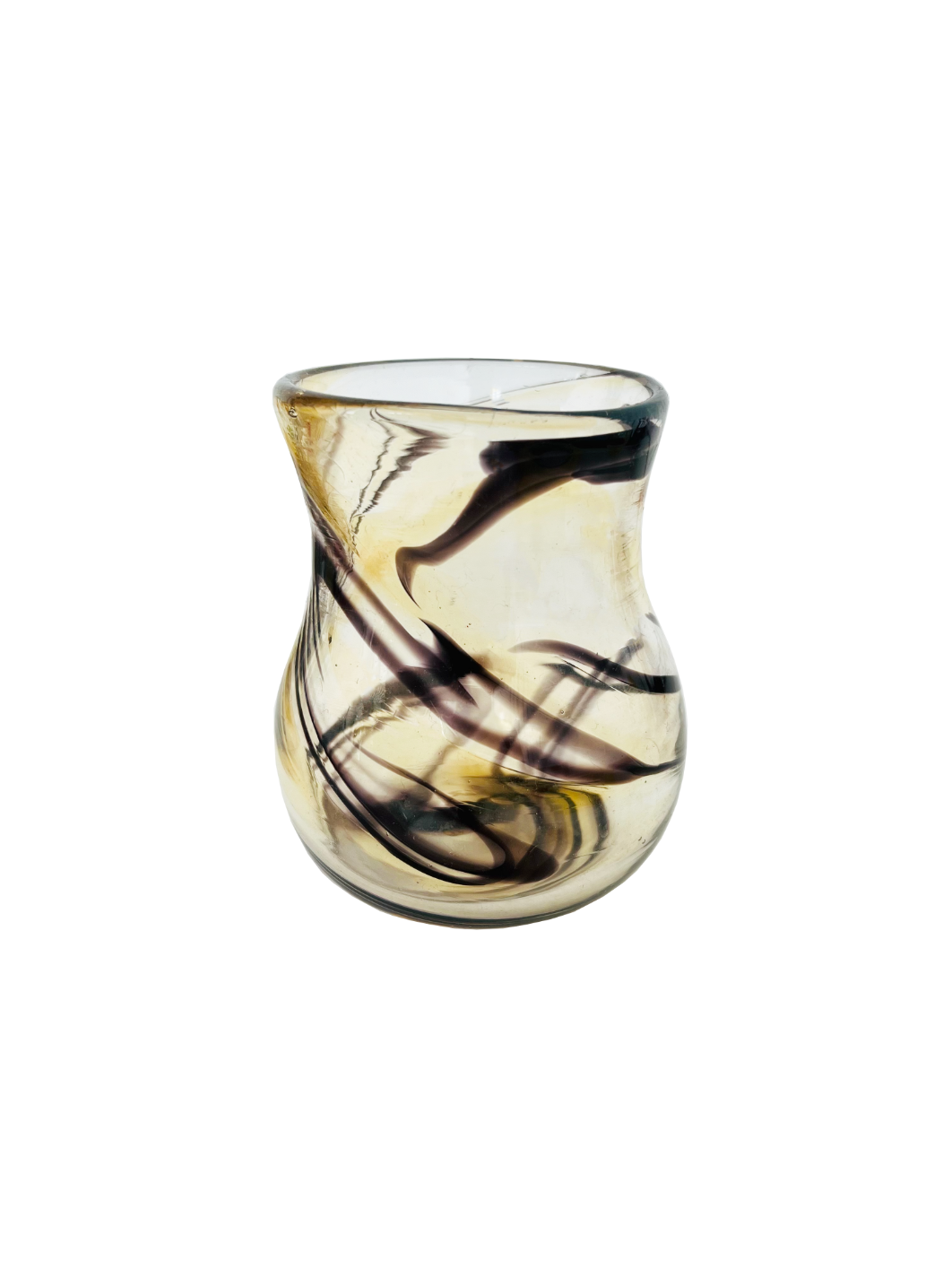 Tulip Glass in Fumé